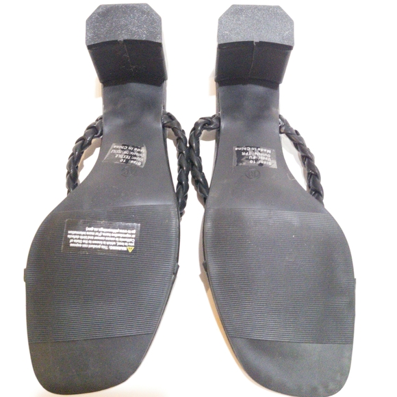 Olivia Miller Sandbanks Braided Thong Sandals -10 - Picture 4 of 5